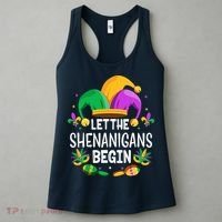 Let The Shenanigans Begin Mardi Gras Shirts, Kids Men Women Women's Tank Top thumb 3