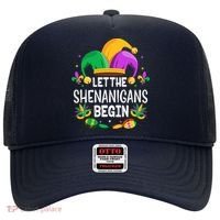 Let The Shenanigans Begin Mardi Gras Shirts, Kids Men Women Hat thumb 0