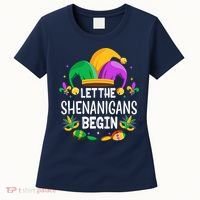 Let The Shenanigans Begin Mardi Gras Shirts, Kids Men Women Women's T-Shirt thumb 0