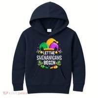 Let The Shenanigans Begin Mardi Gras Shirts, Kids Men Women Kids Hoodie thumb 0
