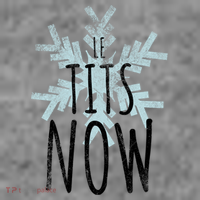 Le Tit Snow Le Tits Now Ugly Christmas Let It Snow Gift Toddler Hoodie thumb 2