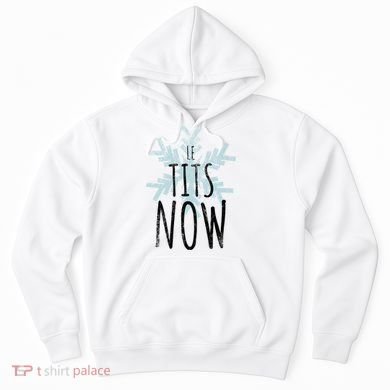 Le Tit Snow Le Tits Now Ugly Christmas Let It Snow Gift Hoodie