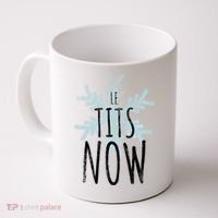 Le Tit Snow Le Tits Now Ugly Christmas Let It Snow Gift Coffee Mug thumb 0