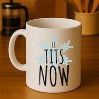 Le Tit Snow Le Tits Now Ugly Christmas Let It Snow Gift Coffee Mug thumb 4
