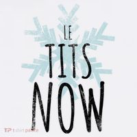 Le Tit Snow Le Tits Now Ugly Christmas Let It Snow Gift Women's Hoodie thumb 2