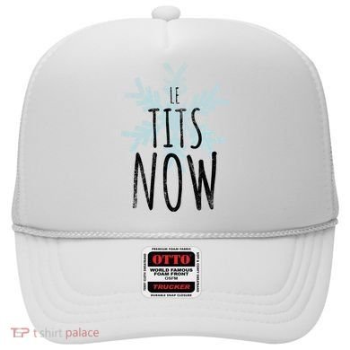 Le Tit Snow Le Tits Now Ugly Christmas Let It Snow Gift Hat