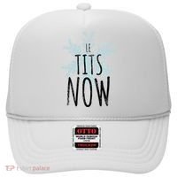 Le Tit Snow Le Tits Now Ugly Christmas Let It Snow Gift Hat thumb 0