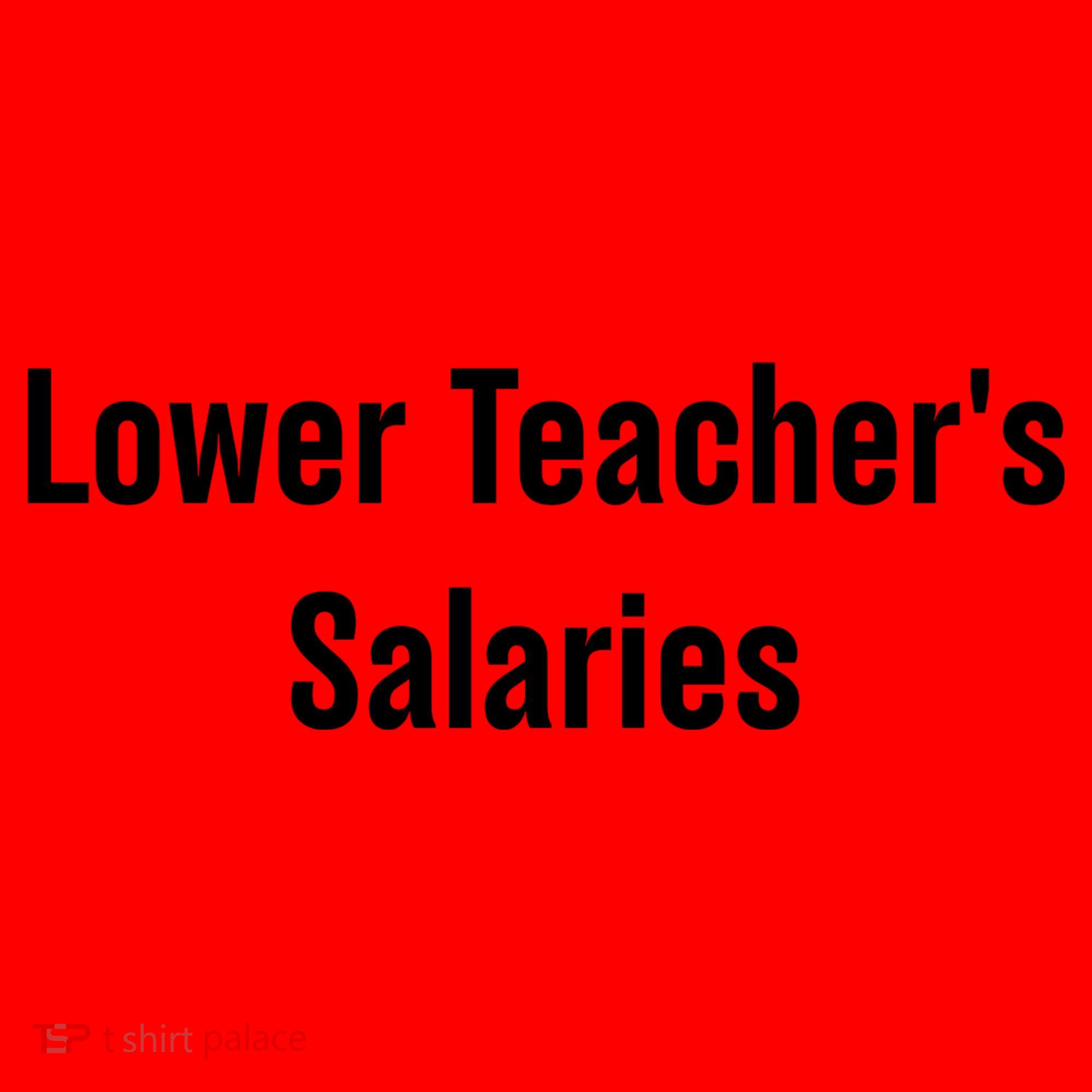 Lower Teacher Salaries Funny Teacher Santa Hat