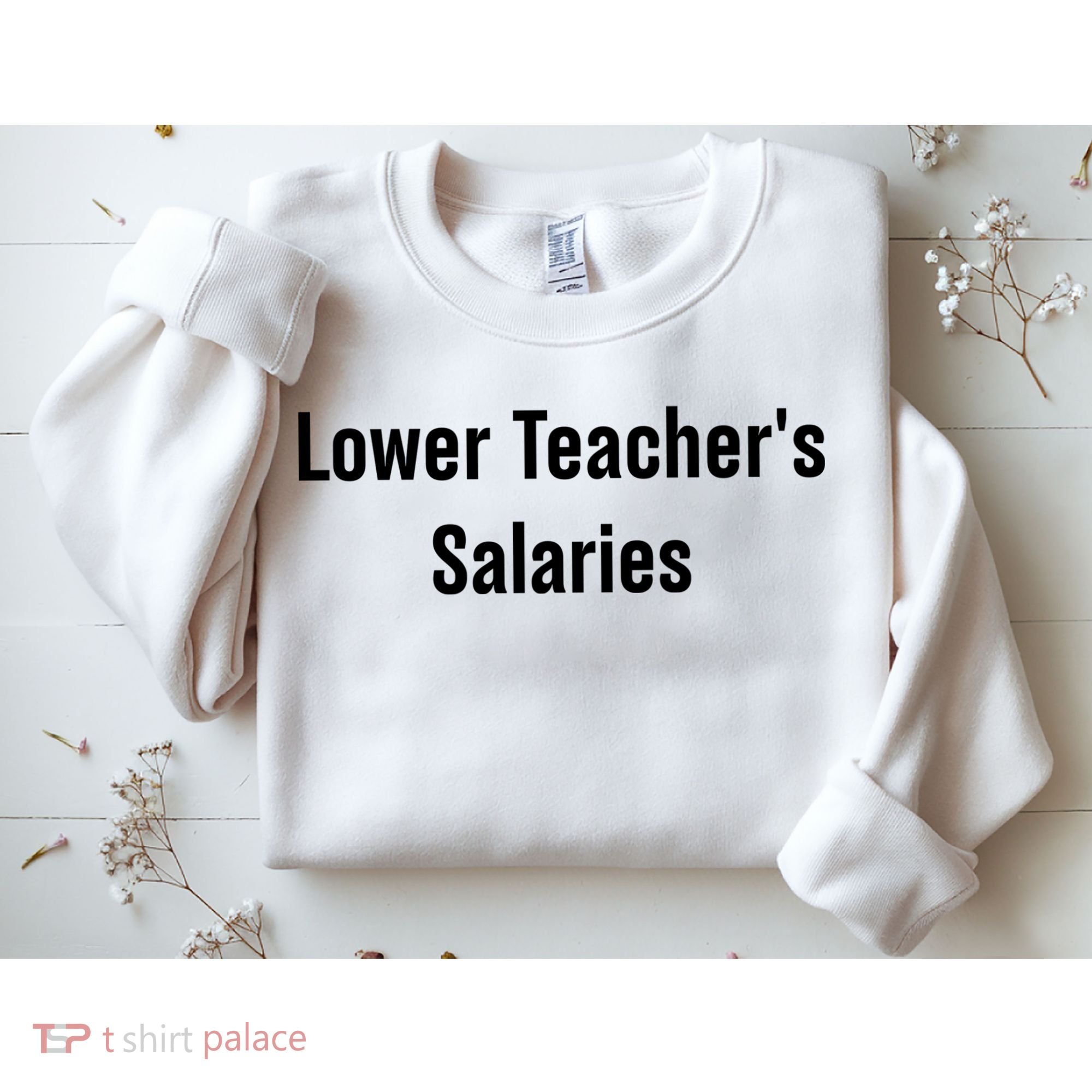 Lower Teacher Salaries Funny Teacher Sweatshirt