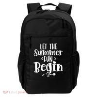 Let The Summer Fun Begin Vacation Backpack thumb 0