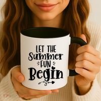Let The Summer Fun Begin Vacation Coffee Mug thumb 3