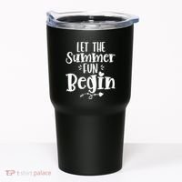 Let The Summer Fun Begin Vacation Tumbler thumb 0