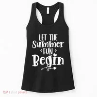 Let The Summer Fun Begin Vacation Women's Tank Top thumb 0