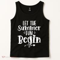 Let The Summer Fun Begin Vacation Tank Top thumb 2