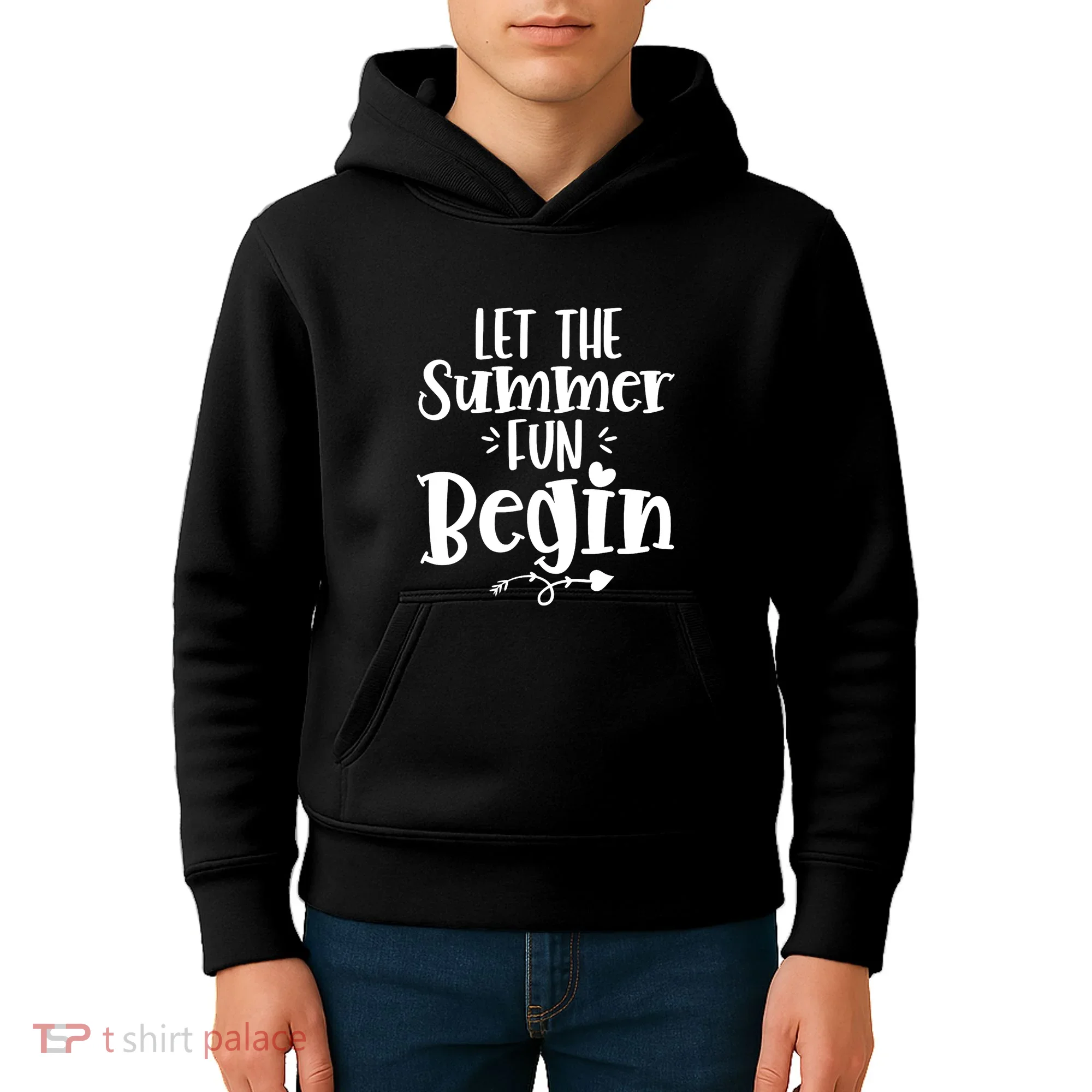 Let The Summer Fun Begin Vacation Kids Hoodie