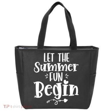 Let The Summer Fun Begin Vacation Tote Bag