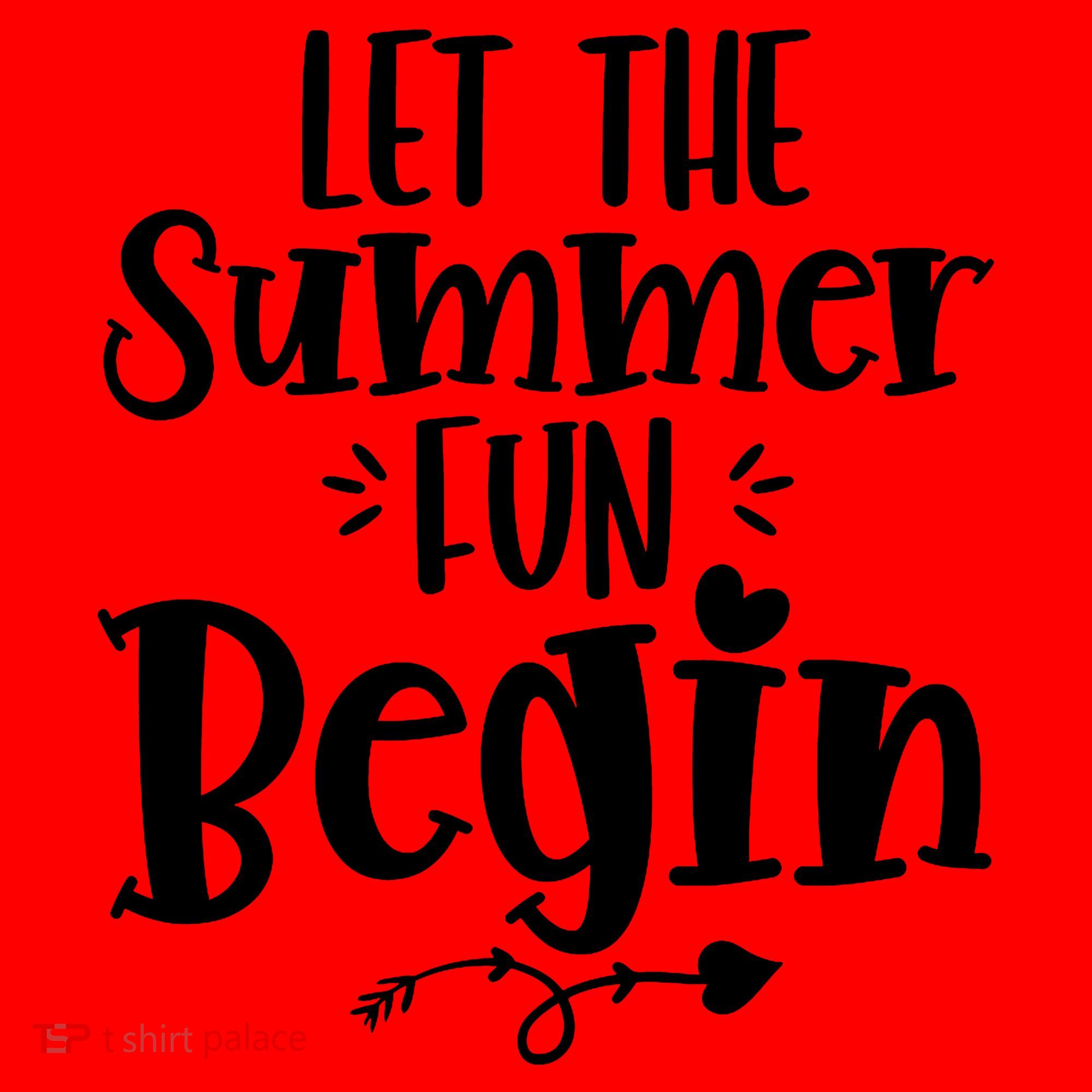 Let The Summer Fun Begin Vacation Santa Hat