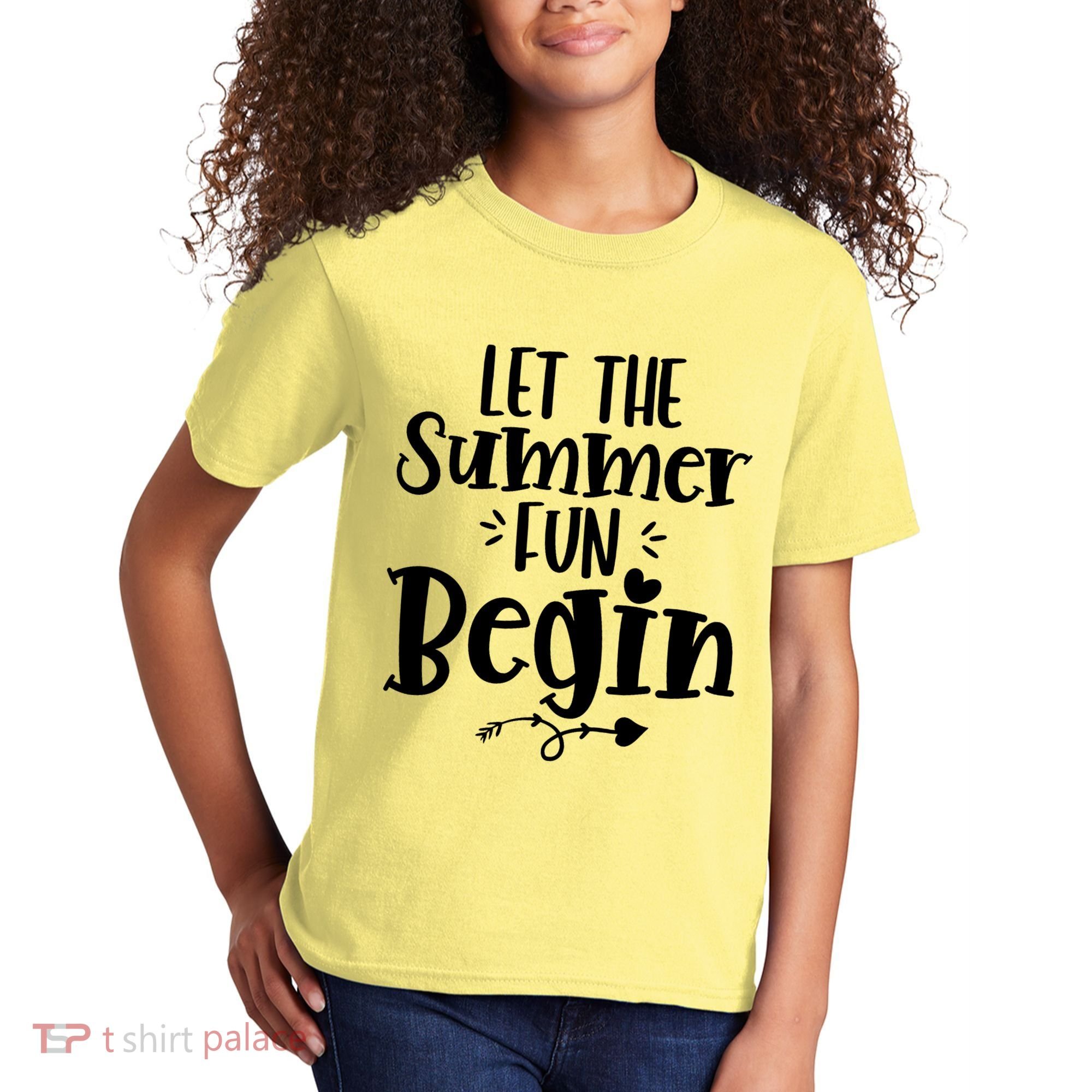 Let The Summer Fun Begin Vacation Kids T-Shirt