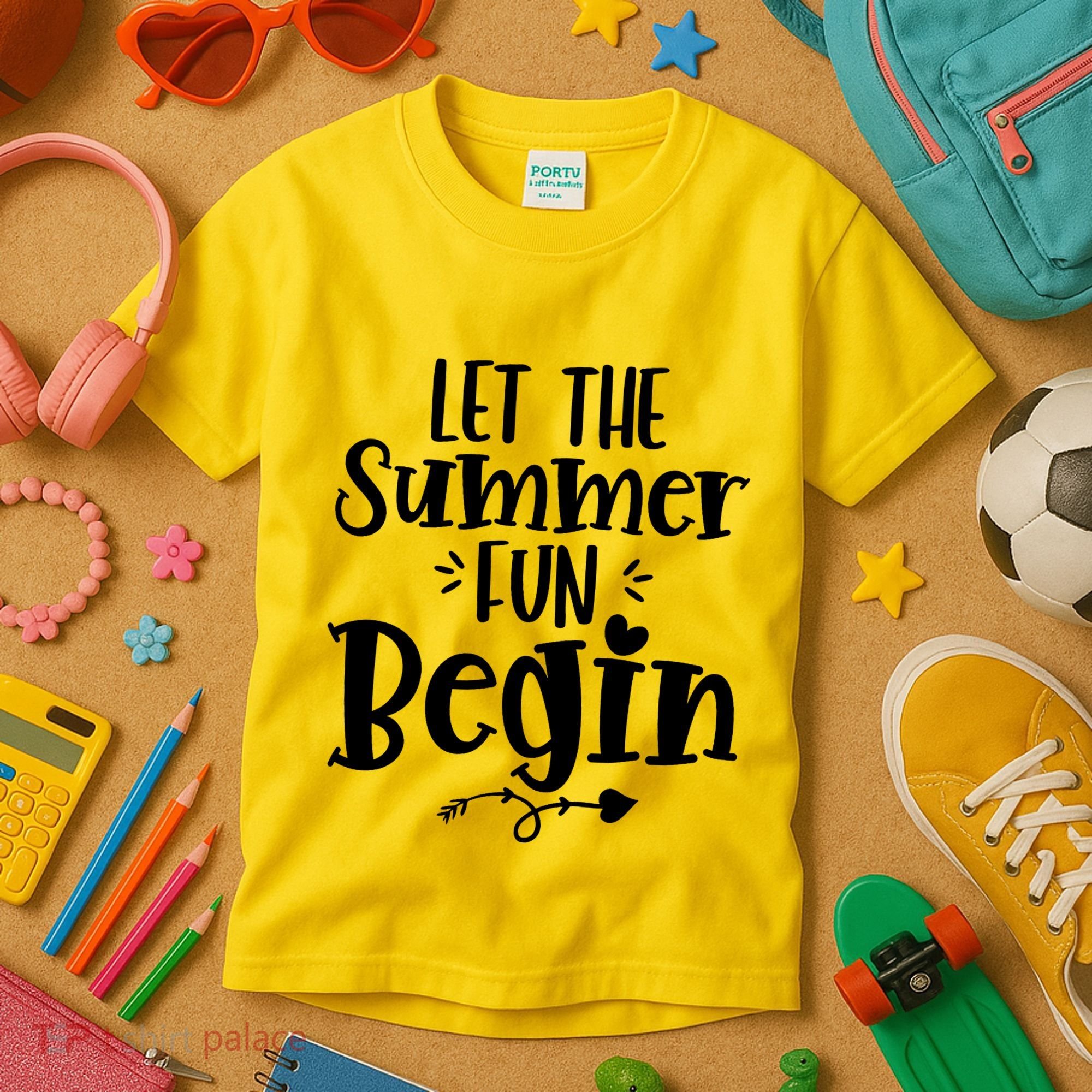 Let The Summer Fun Begin Vacation Kids T-Shirt