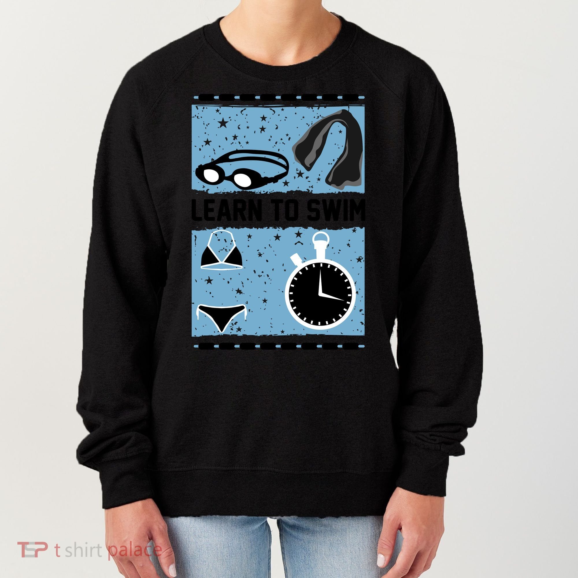 Learn To Swim Women's Sweatshirt