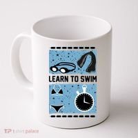 Learn To Swim Coffee Mug thumb 0