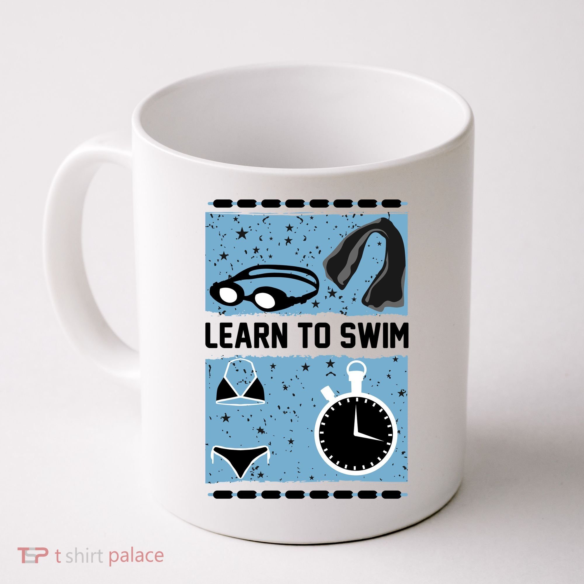 Learn To Swim Coffee Mug