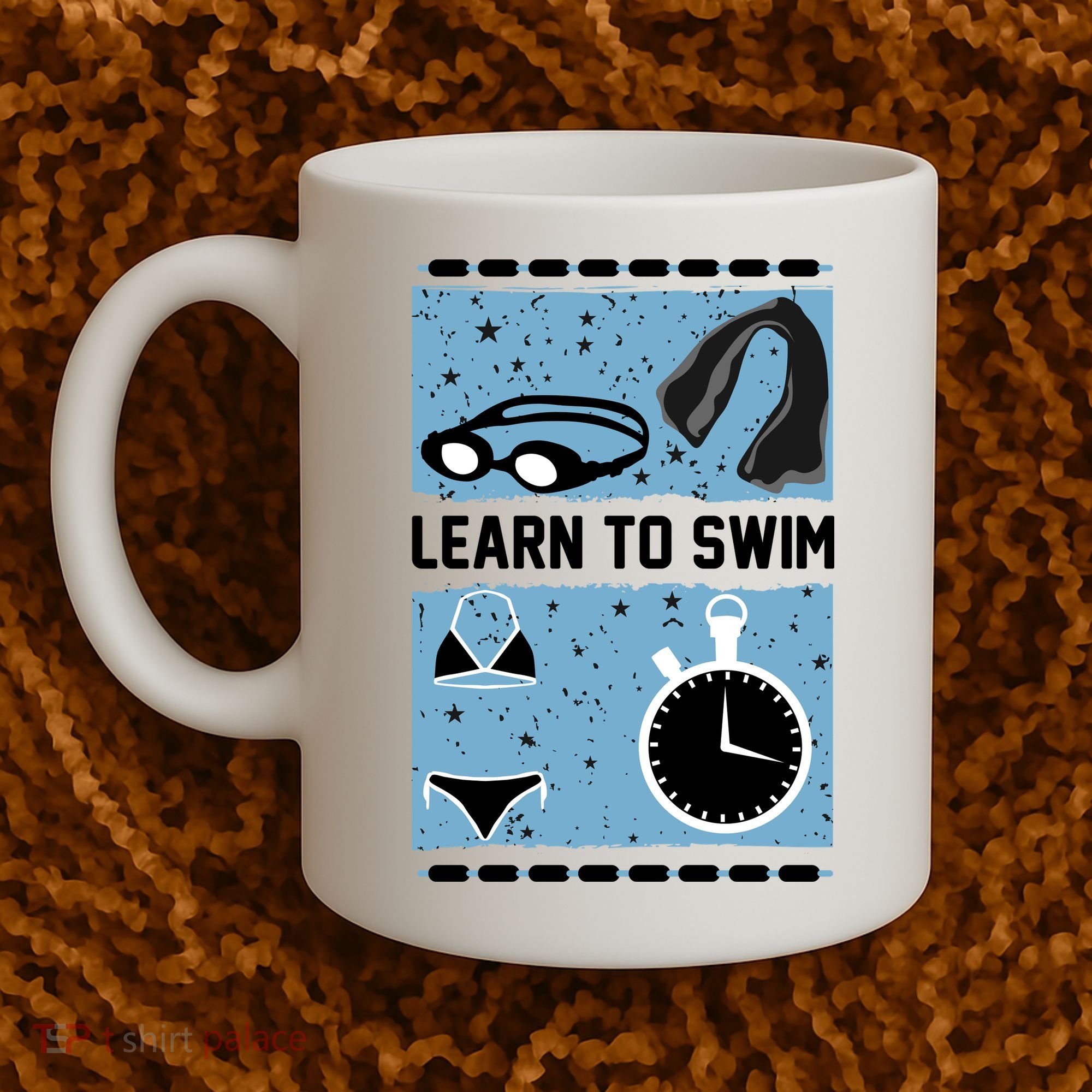 Learn To Swim Coffee Mug