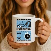 Learn To Swim Coffee Mug thumb 3