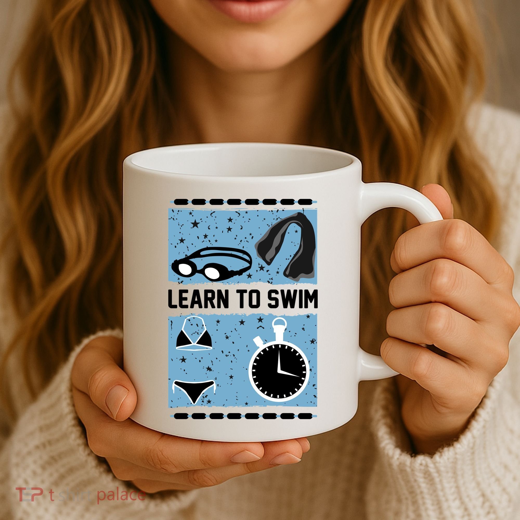 Learn To Swim Coffee Mug