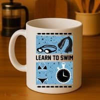 Learn To Swim Coffee Mug thumb 4