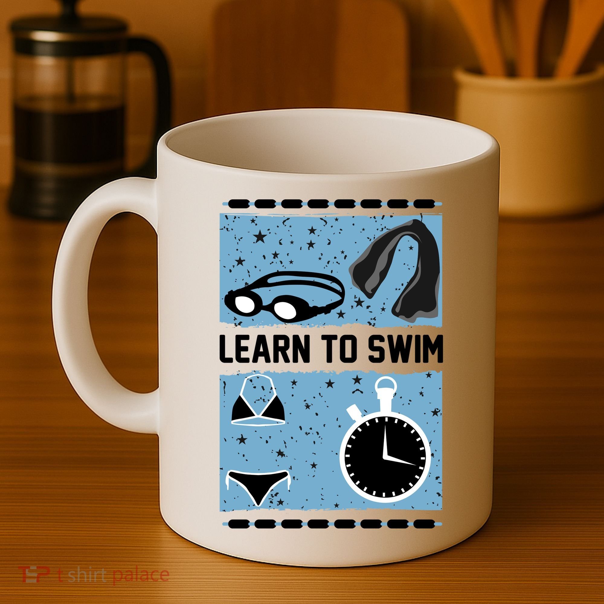 Learn To Swim Coffee Mug
