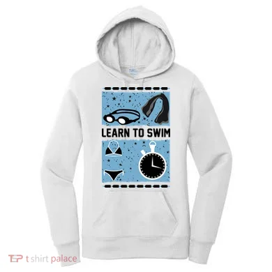 Learn To Swim Women's Hoodie