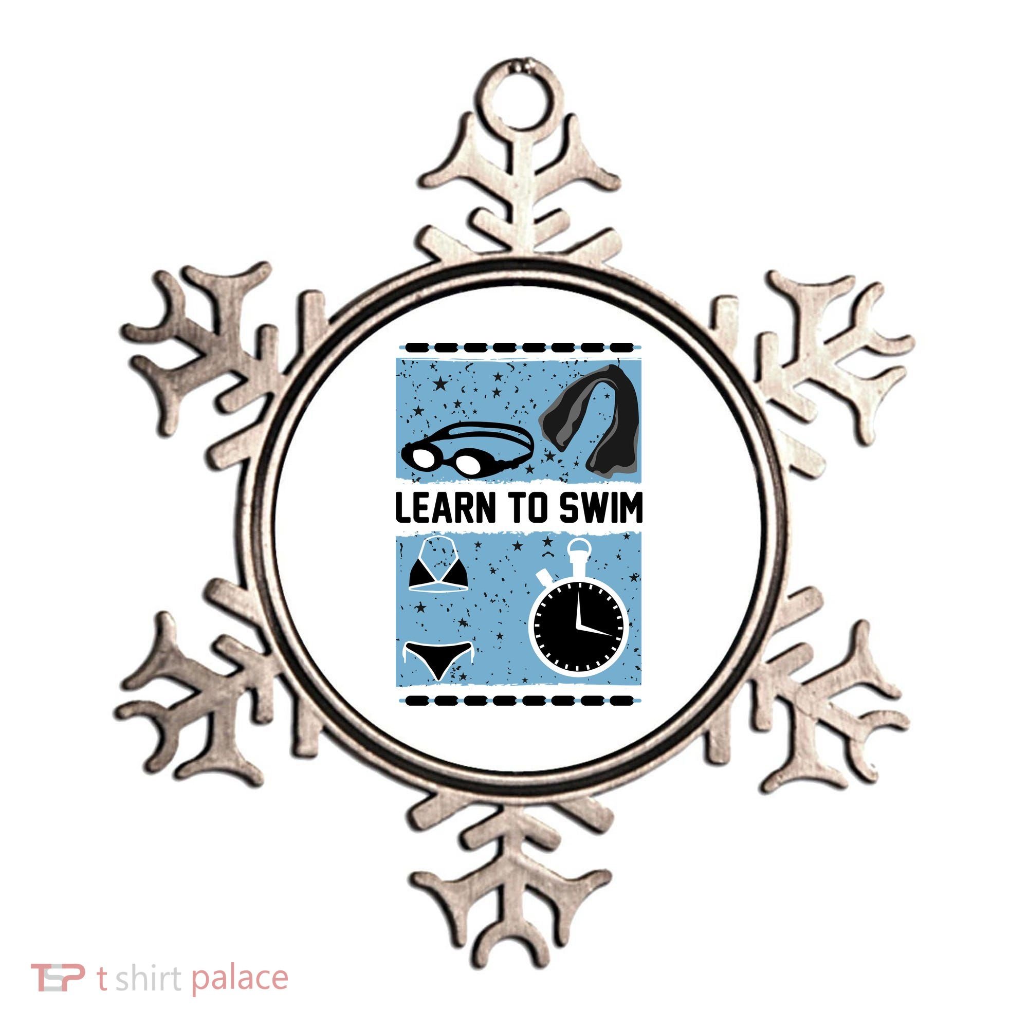 Learn To Swim Ornament