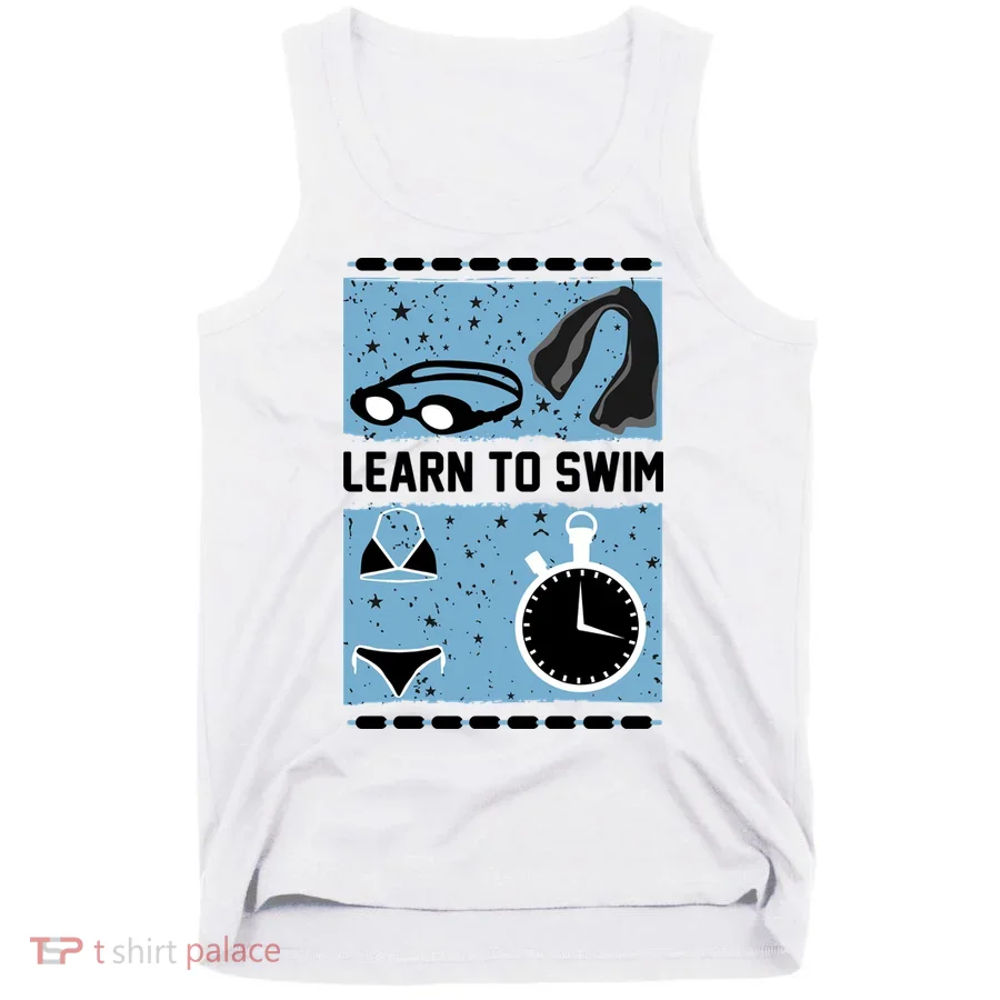 Learn To Swim Tank Top