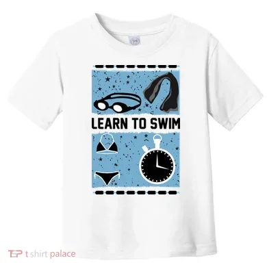 Learn To Swim Toddler T-Shirt