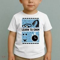 Learn To Swim Toddler T-Shirt thumb 2