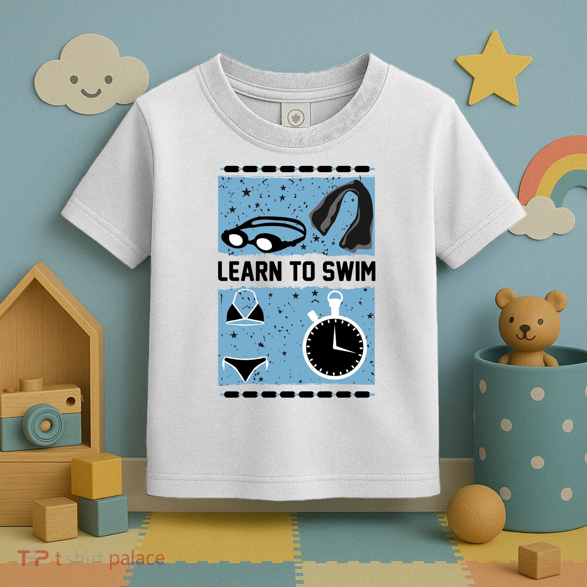Learn To Swim Toddler T-Shirt