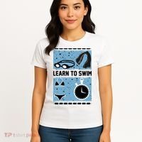 Learn To Swim Women's T-Shirt thumb 4