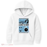 Learn To Swim Kids Hoodie thumb 0