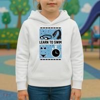 Learn To Swim Kids Hoodie thumb 3