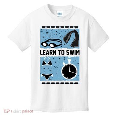 Learn To Swim Kids T-Shirt