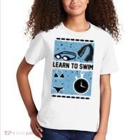 Learn To Swim Kids T-Shirt thumb 2