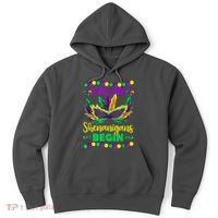 Let The Shenanigans Begin Mardi Gras Hoodie thumb 0