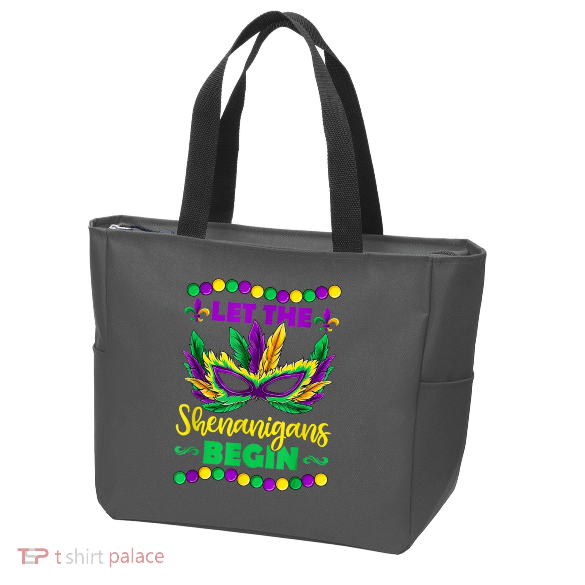 Let The Shenanigans Begin Mardi Gras Tote Bag