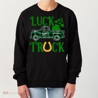 Luck Truck St Patrick's Day Festive Women's Sweatshirt thumb 0