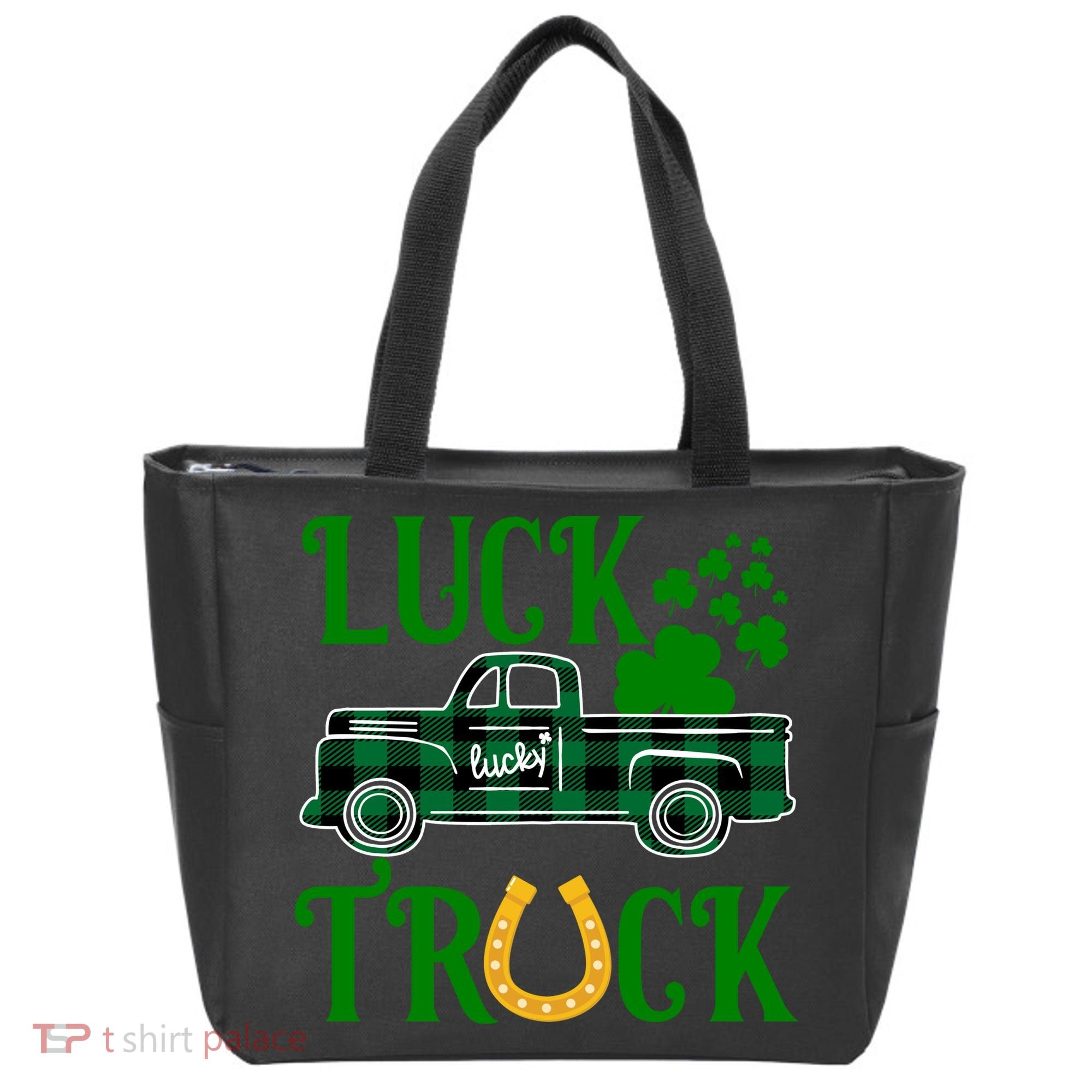 Luck Truck St Patrick's Day Festive Tote Bag