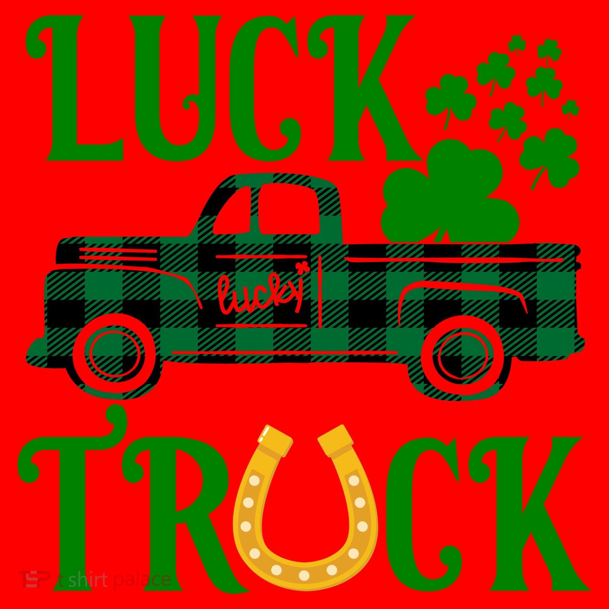 Luck Truck St Patrick's Day Festive Santa Hat