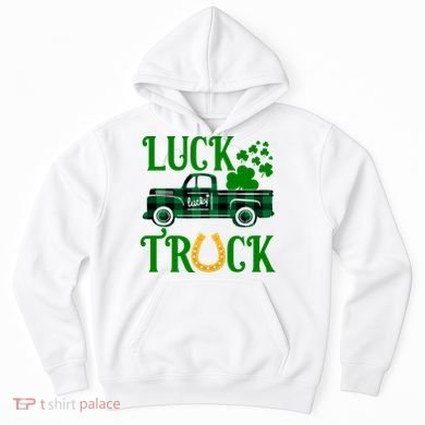 Luck Truck St Patrick's Day Festive Hoodie