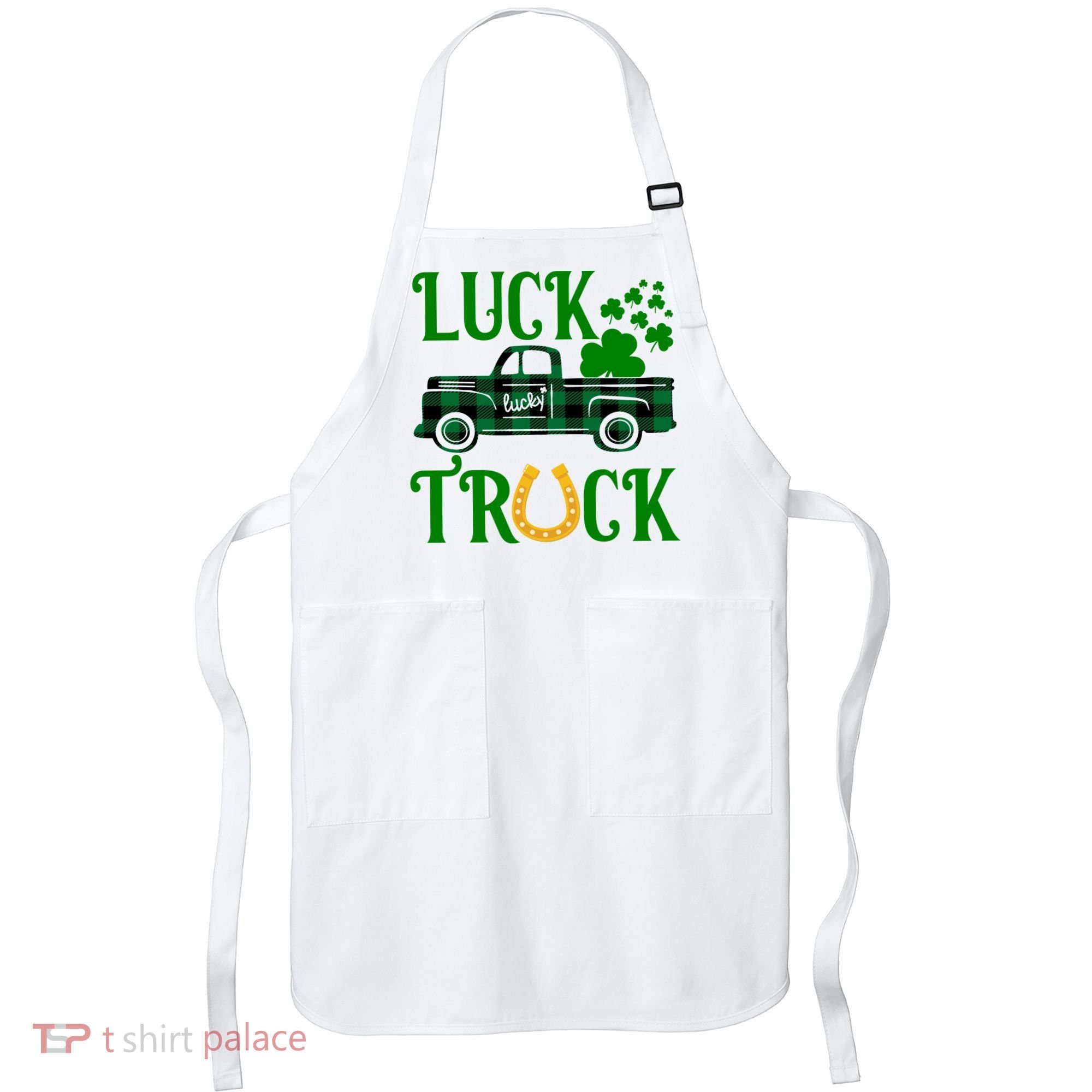 Luck Truck St Patrick's Day Festive Apron