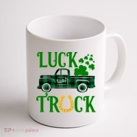 Luck Truck St Patrick's Day Festive Coffee Mug thumb 1